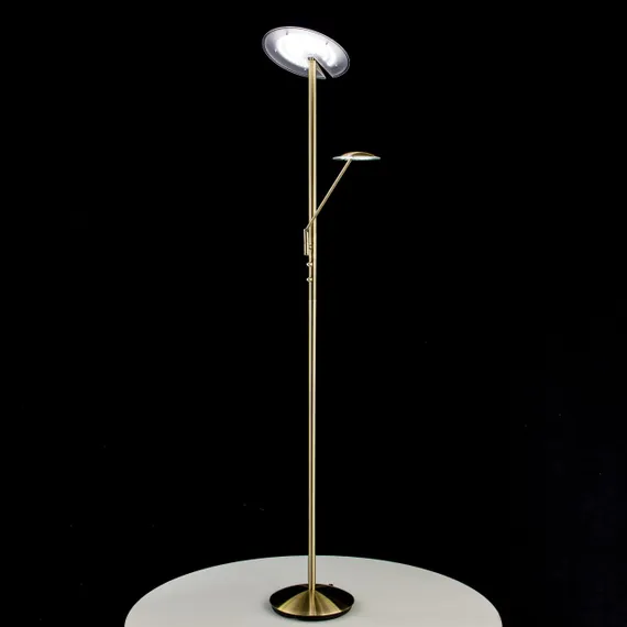 CL802003 Дискус Брон.Стар. Св-к LED Торшер