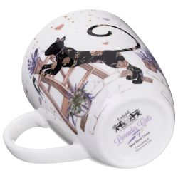 КРУЖКА LEFARD "ЛАВАНДОВЫЕ КОТЫ" 430 МЛ (КОР=24ШТ.)