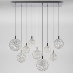 Подвесной светильник Eurosvet Gemini 90353/9 хром