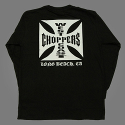 Свитшот West Coast Choppers 7 кресты на рукавах