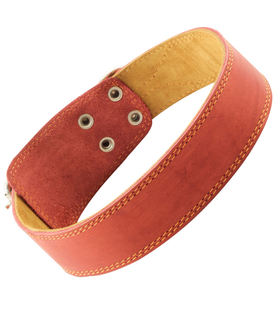 Ошейник двойной кожаный, 45*810мм, Gamma