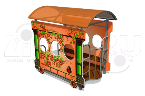 Игровой макет «Вагон-Рябинка»