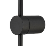 Настенный светодиодный светильник 12Вт, 970лм, 4500K, Ra>80, металл/силикон, чёрный