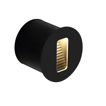Подсветка ступеней лестницы 5W 3000K 4390-1W черный Glimt Favourite