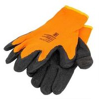 Перчатки акриловые утепленные с полимерным покрытием из вспененного латекса