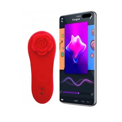 Вибратор в трусики Magic Motion Funtown Caleo красный 9 см