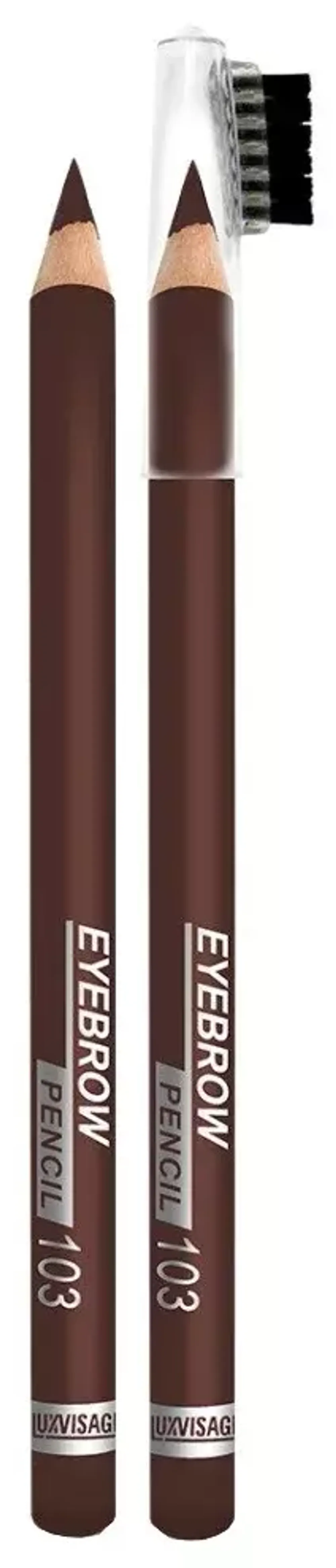 Карандаш для бровей LuxVisage Eyebrow Pencil - 103 Каштан