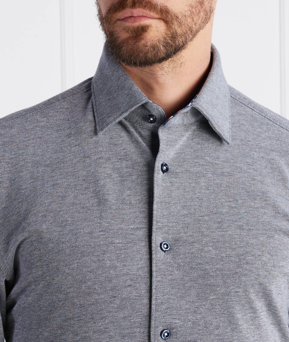 Рубашка C-HAL-kent-C3-223 BOSS BLACK - пепельный(50496870)