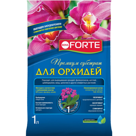 Грунт Bona Forte для орхидей 1 л