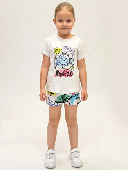 футболка для девочки 1-6 лет