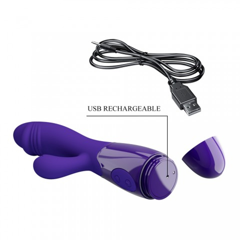 Вибратор-кролик Snappy youth (19 см)