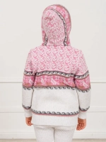 Кофта вязаная с капюшоном