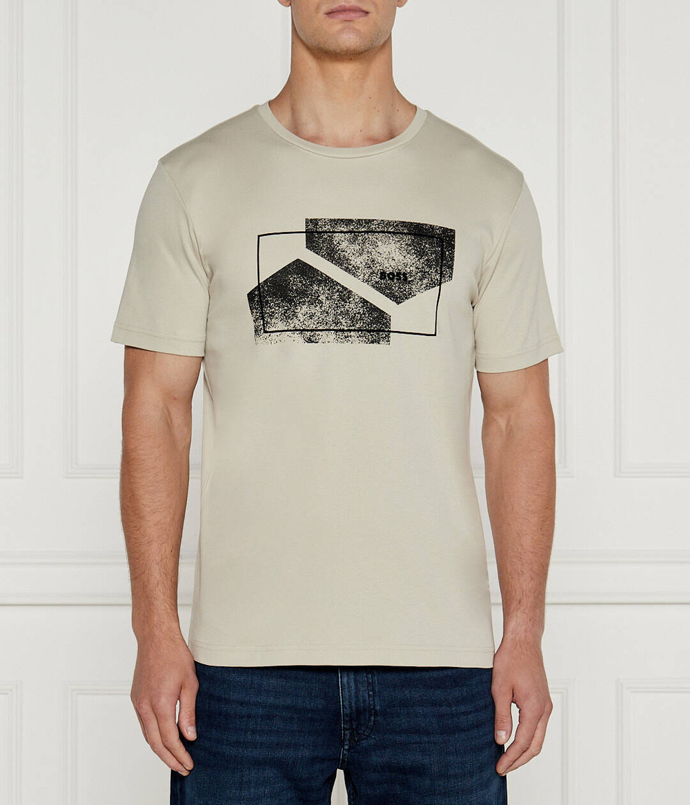 Футболка BOSS GREEN - бежевый(50525219)