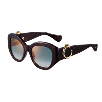 Солнцезащитные очки Panthère de Cartier в черепаховой оправе