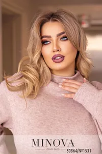 Платье 1531-пудра Minova