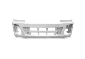 Бампер с решеткой цельный белого цвета X3000 тягач (рестайл)