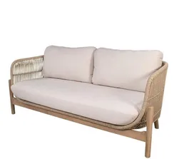 Двухместный плетеный диван Talara из массива акации