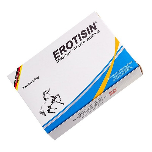 Возбуждающее средство для мужчин и женщин Милан Форте драже Milan Arzneimittel Forte dragees 30шт