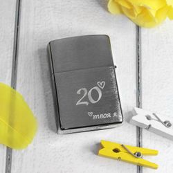 Оригинальная зажигалка zippo с гравировкой на заказ для мужчины