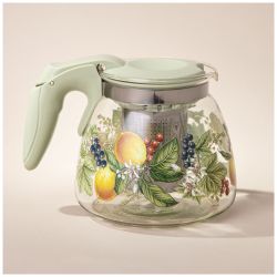 ЗАВАРОЧНЫЙ ЧАЙНИК AGNESS С ФИЛЬТРОМ "ФРУКТЫ" 900 МЛ.