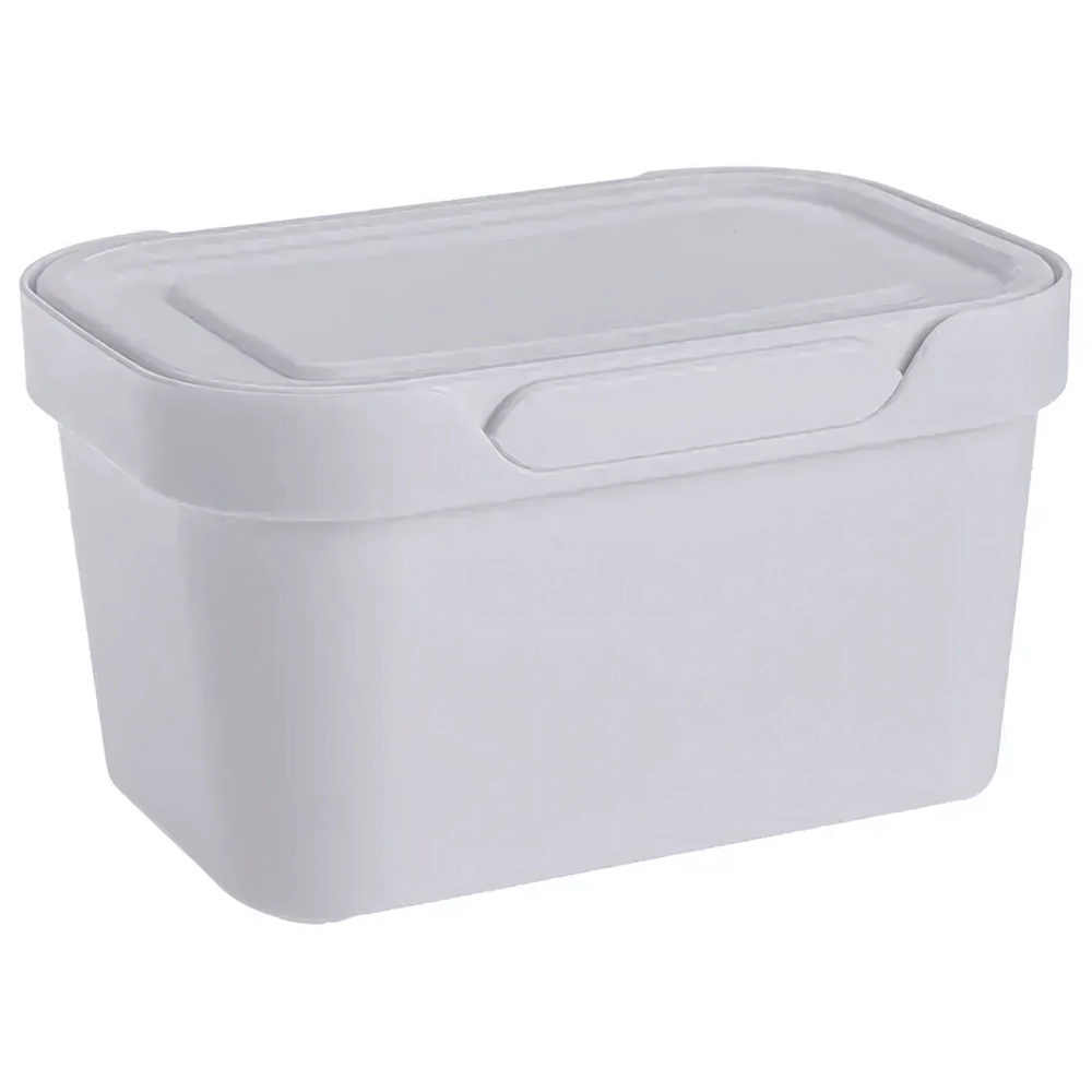 ЯЩИК С КРЫШКОЙ УНИВЕРСАЛЬНЫЙ LUXE, 189х110 ММ, 1,9Л (Светло-серый)