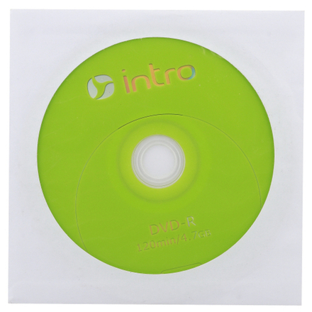 Intro DVD-R INTRO 16X 4,7GB конверт