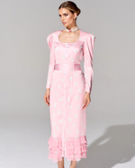 Платье длины миди