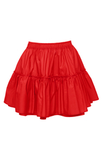 «Doll skirt» юбка с воланами из натурального хлопка