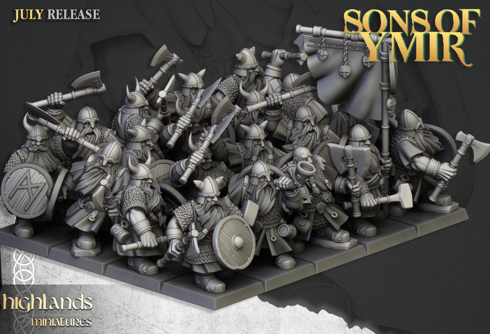 Dwarfs Warriors Unit