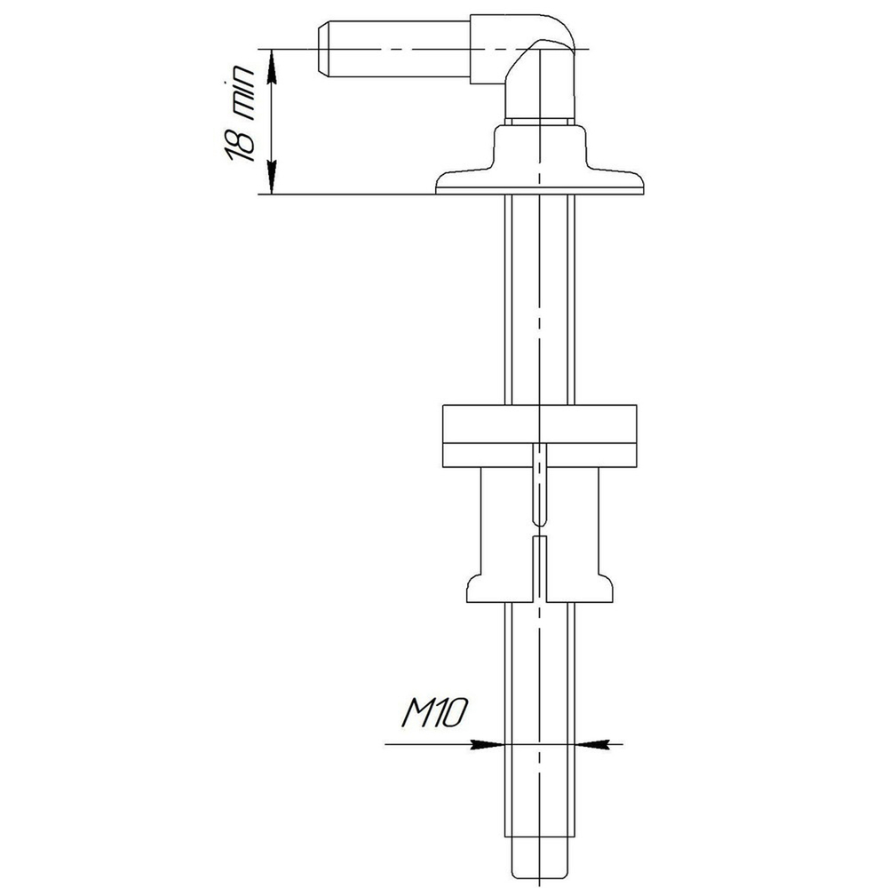 Крепеж для сиденья ВестМ Белый   NEW