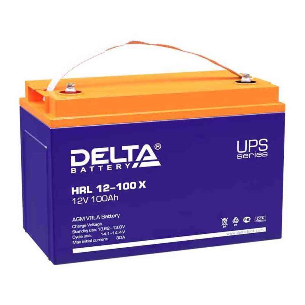 HRL 12-100 Х аккумулятор Delta