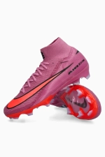 Бутсы Nike Zoom Mercurial Superfly 10 Elite FG - бордовый