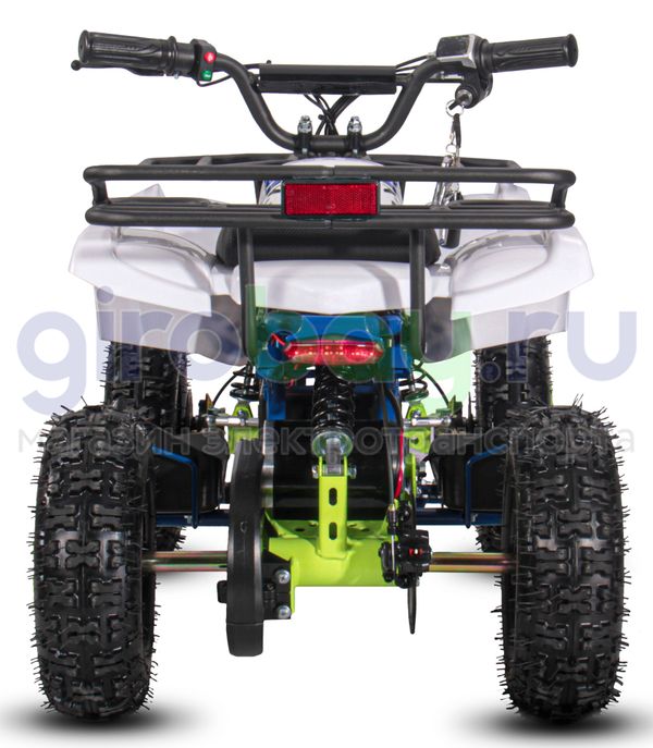 Детский электроквадроцикл WHITE SIBERIA SNEG MINI 1000W - Голубой