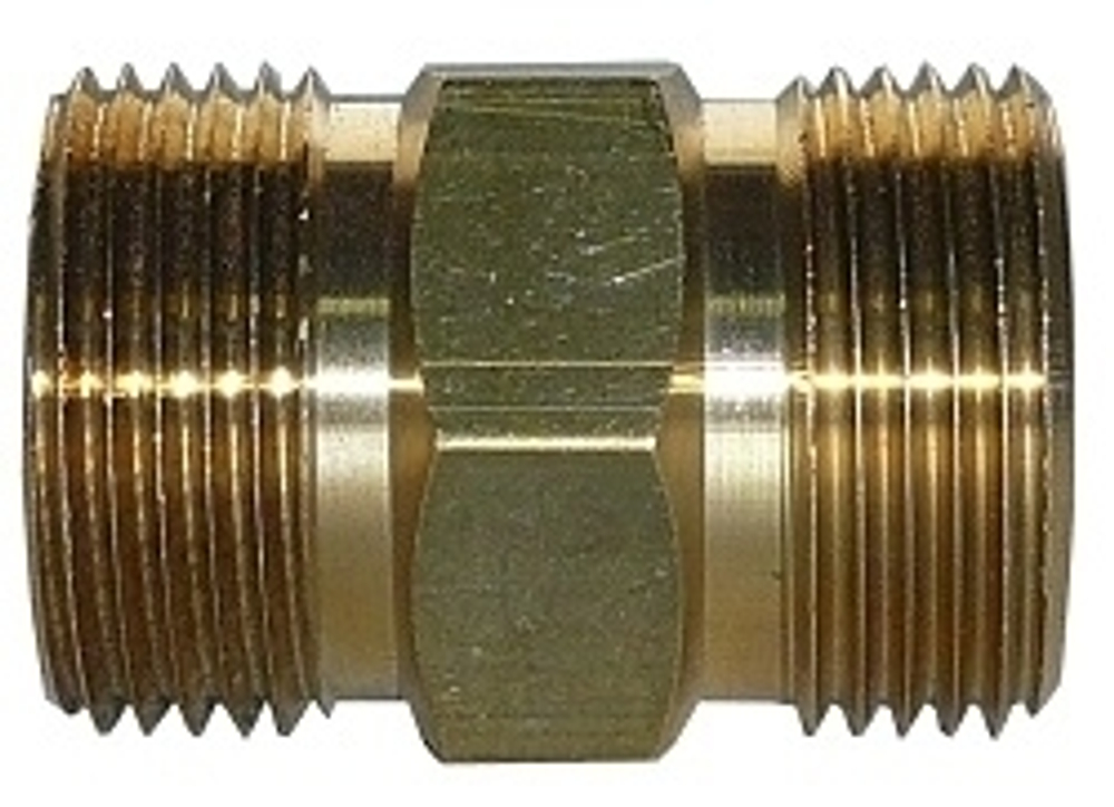 R+M SUTTNER 56920 МУФТА СОЕДИНИТЕЛЬНАЯ, ЛАТУНЬ M22-M22 (400 БАР)