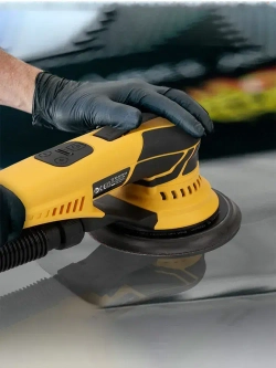 HYVST ks-05-150-2.5(ход 2.5мм) новейший стиль подключаемый многофункциональный Электрическая эксцентриковая бесщеточная шлифмашинка