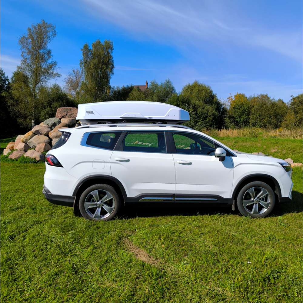 Автобокс Way-box Shuttle 800 белый 228*100*45 см.