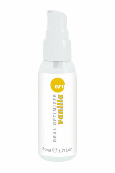 Съедобный гель Gel optimizer для орального секса с охлаждающим эффектом со вкусом ванили 50 мл