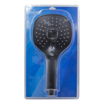 Лейка для душа MIXLINE ML 1237 3 позиции (блистер)  ЧЕРНЫЙ