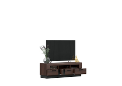 Тумба ТВ Магнолия, Дерево, Орех