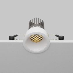 Светильник встраиваемый светодиодный Maytoni   DL123-10W-2.7K-W