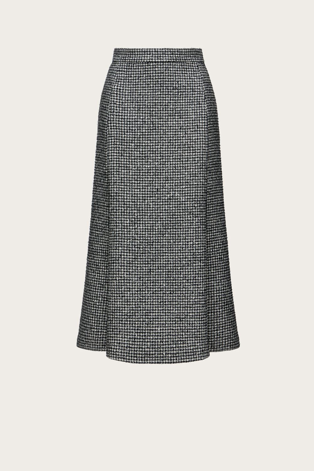 Юбка-годе из твида с люрексной нитью