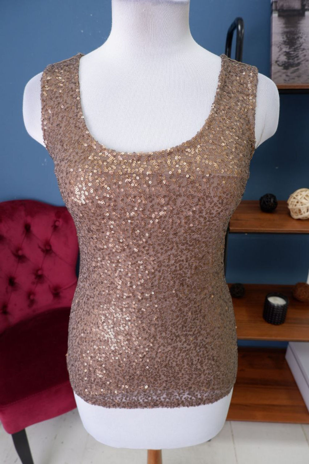 Топ Page One с пайетками 42 размер