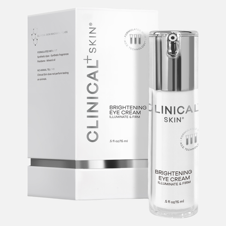 CLINICAL SKIN Brightening Eye Cream Крем для кожи вокруг глаз для увлажнения и сияния, 15 мл