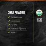 Frontier Co-op, Органический порошок чили, 16 унций (453 г)