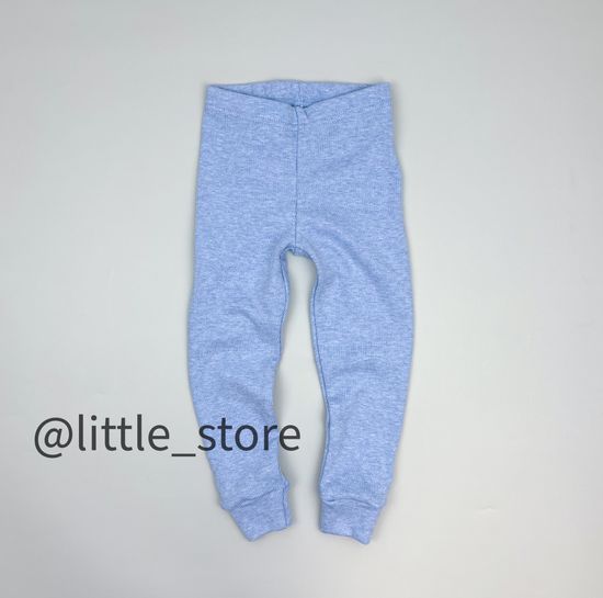 Штанишки из кашкорсе, Голубой меланж