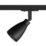 DK6050-BK Трековый светильник IP 20, 15 Вт, GU10, черный, алюминий, пластик