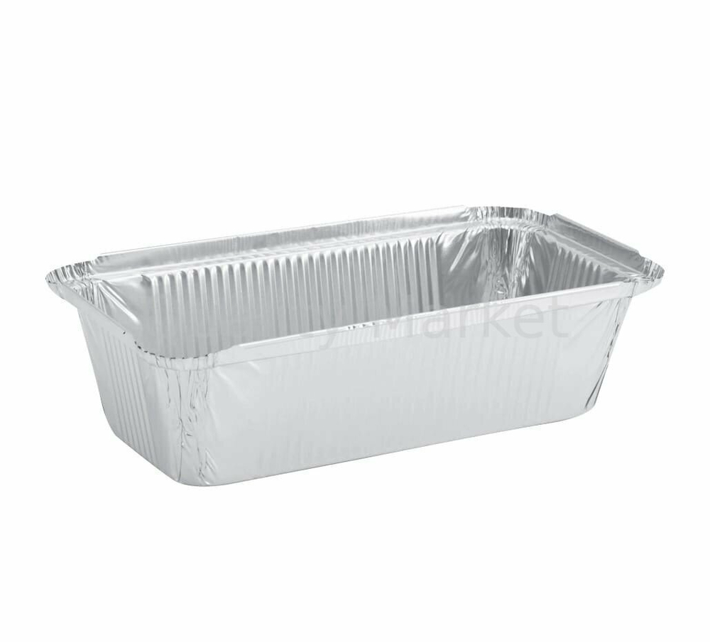 Алюминиевая форма L-край - 217 х 113 х 53 мм, 865 мл (50шт)