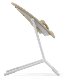 Стульчик для кормления Cybex Lemo 4 в 1 с мягкими чехлами Comfort Inlay Sand White/Stone Blue