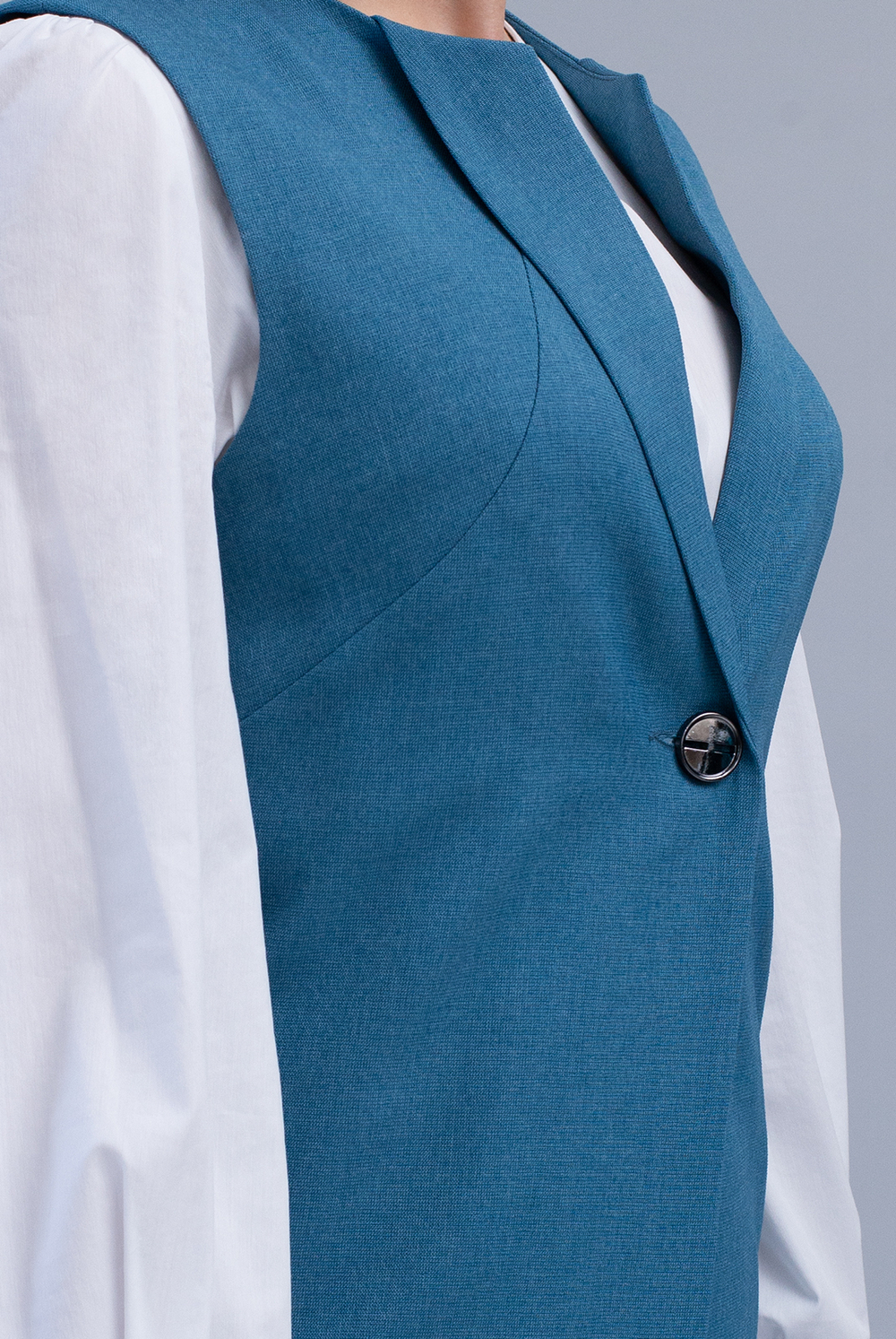 Жилет с подкладом 1634опа, ниагара #48Н061634опа