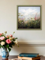 Картина на стену интерьерная на холсте 43х43 см